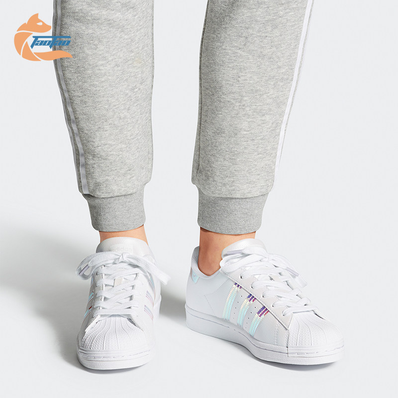 Adidas/阿迪达斯正品三叶草女士经典透气低帮运动板鞋FY1264,运动鞋new,板鞋,淘宝优惠券,粉丝福利购,淘宝优惠卷