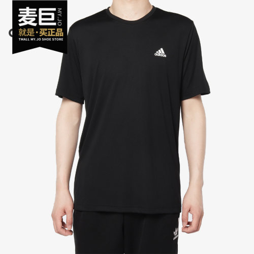 Adidas/阿迪达斯正品 APPROACH TEE 男子圆领运动短袖T恤AZ4076