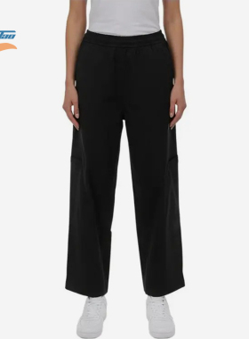 Adidas/阿迪达斯正品新款女黑色自在简约经典直筒休闲长裤KS0081