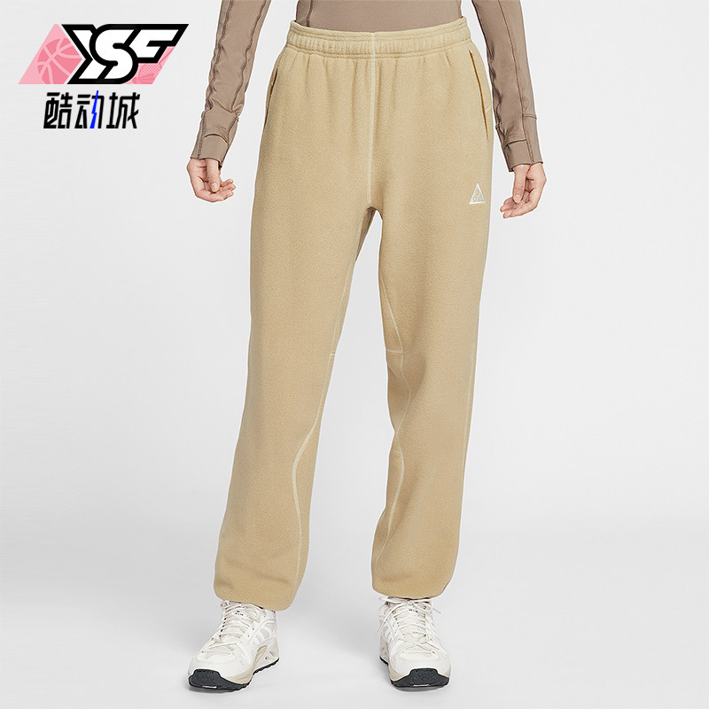 Nike/耐克正品Wolf Tree女士休闲摇粒绒运动束脚长裤HJ0242-297