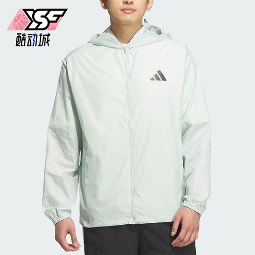 Adidas/阿迪达斯正品JACKET男女运动连帽防晒休闲经典夹克KA9291