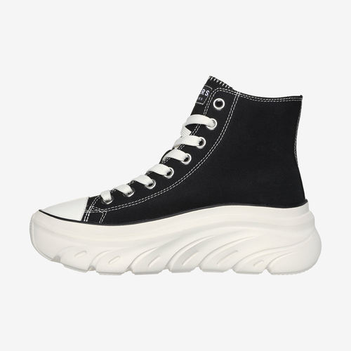 Skechers斯凯奇正品Street系列女休闲运动帆布鞋177430-BLK
