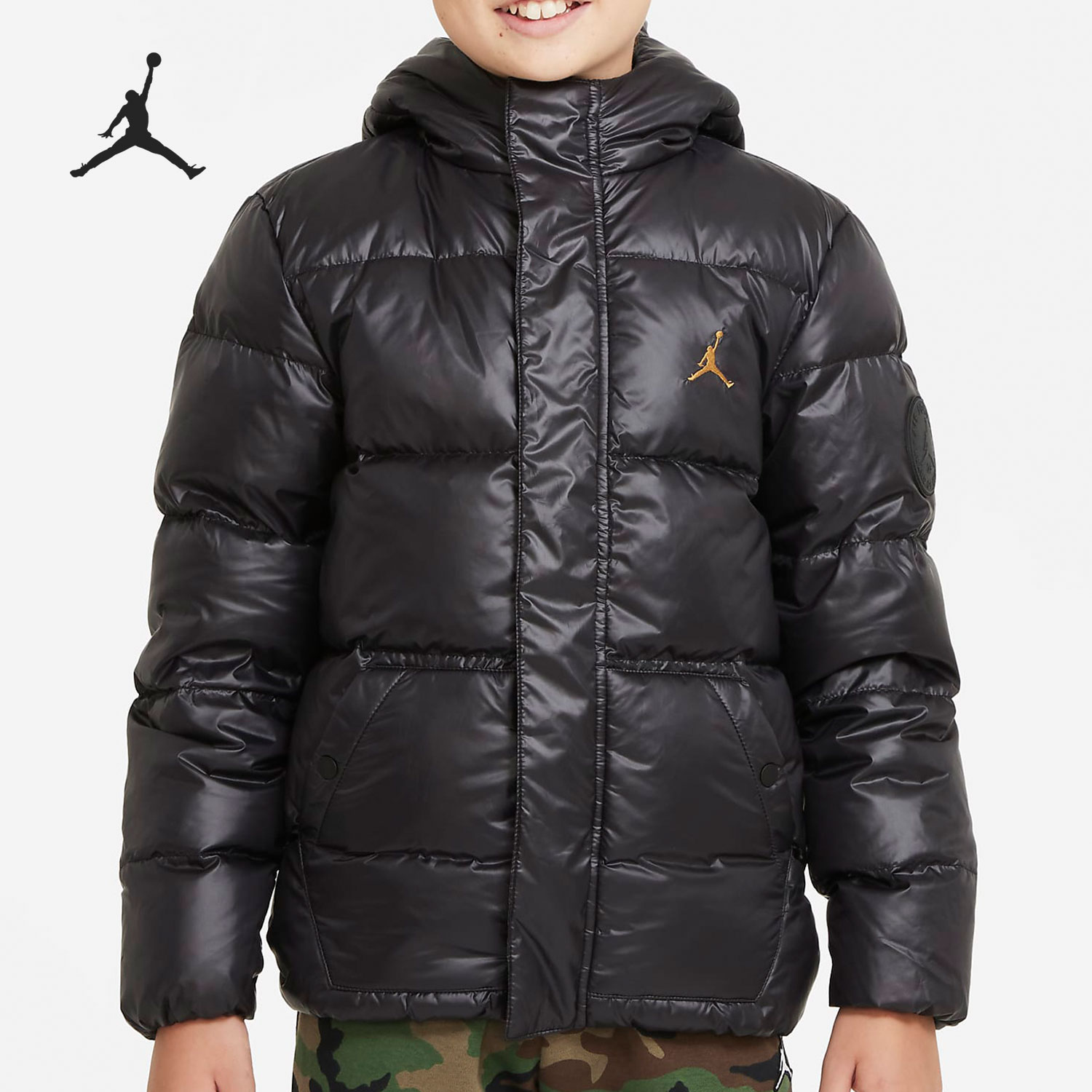 Nike/耐克正品JORDAN 当季新款大童保暖羽绒服DO3672-010