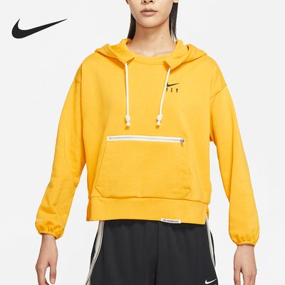 Nike/耐克正品秋冬新款女士保暖针织休闲宽松卫衣DA6484-752