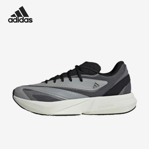 Adidas/阿迪达斯正品LIGHTBLAZE男灰色网面低帮跑步鞋JS0913