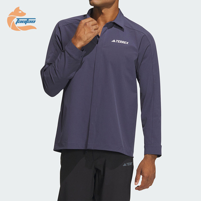 Adidas/阿迪达斯男士长袖衬衫