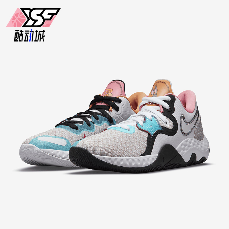 Nike/耐克正品夏季款男女运动低帮系带耐磨时尚篮球鞋CW3406-505