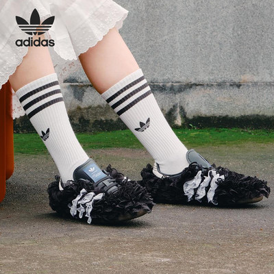 Adidas/阿迪达斯正品三叶草女士休闲低帮时尚潮流运动板鞋JS2778