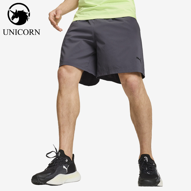Puma/彪马正品2025秋季款男士户外运动休闲健身透气短裤525958-69