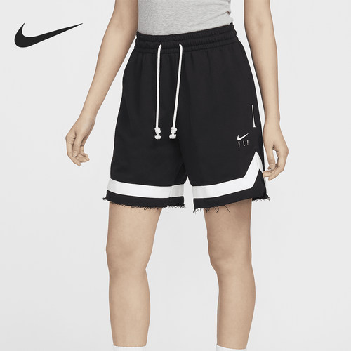 Nike/耐克正品Swoosh Fly 女士法式毛圈篮球短裤FN0149-010