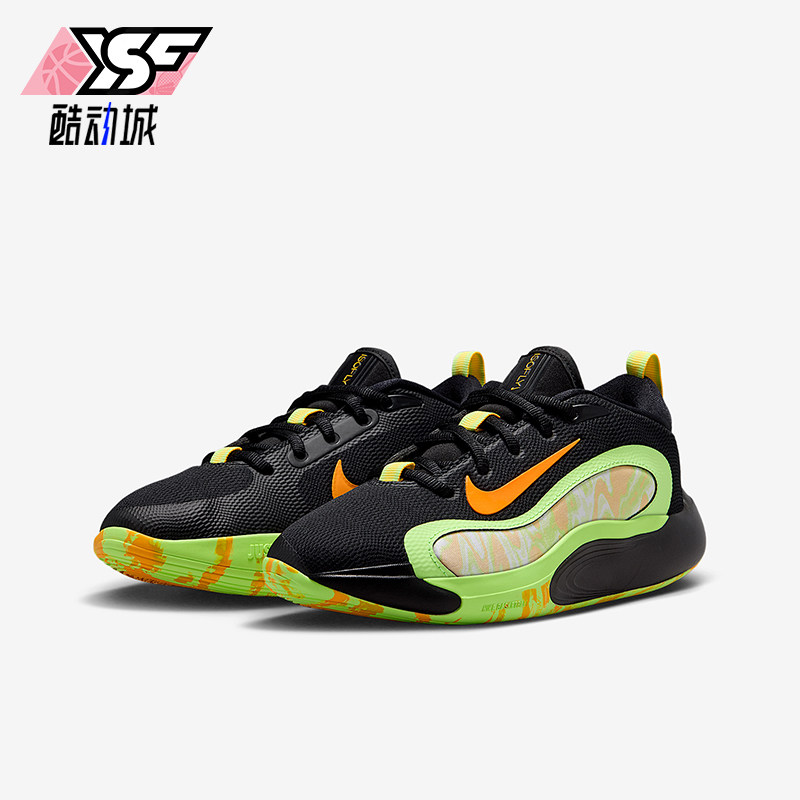 Nike/耐克正品IsoFly GS女子大童耐磨低帮减震篮球鞋IQ0823-001