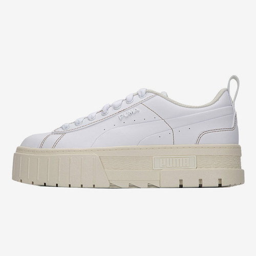 Puma/彪马正品新款女子厚底松糕鞋休闲鞋复古板鞋384974-01