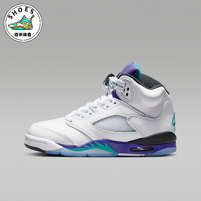 Nike/耐克正品JORDAN GS女子大童耐磨气垫中帮篮球鞋HQ7980-100