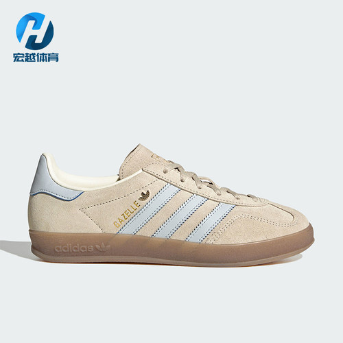 Adidas/阿迪达斯正品三叶草女士日常低帮系带耐磨休闲板鞋JR2432