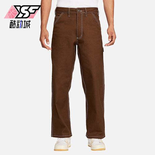 Nike/耐克正品春秋男士经典宽松复古运动直筒休闲长裤FB7199-259