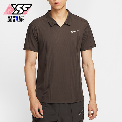 Nike/耐克正品CourtSlamDri-FIT休闲网球经典Polo衫HM6753-237