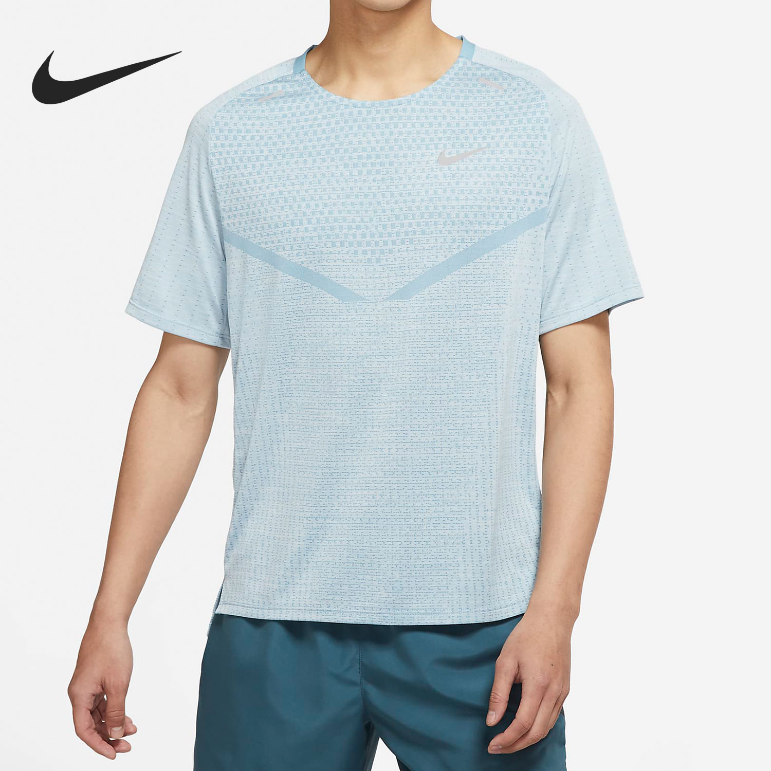 Nike/耐克正品当季新款跑步训练男子运动短袖T恤DM4754-494