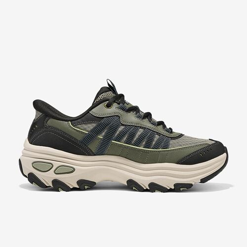 Skechers斯凯奇正品潮流中帮鞋男款缓震透气休闲鞋237900-OLBK