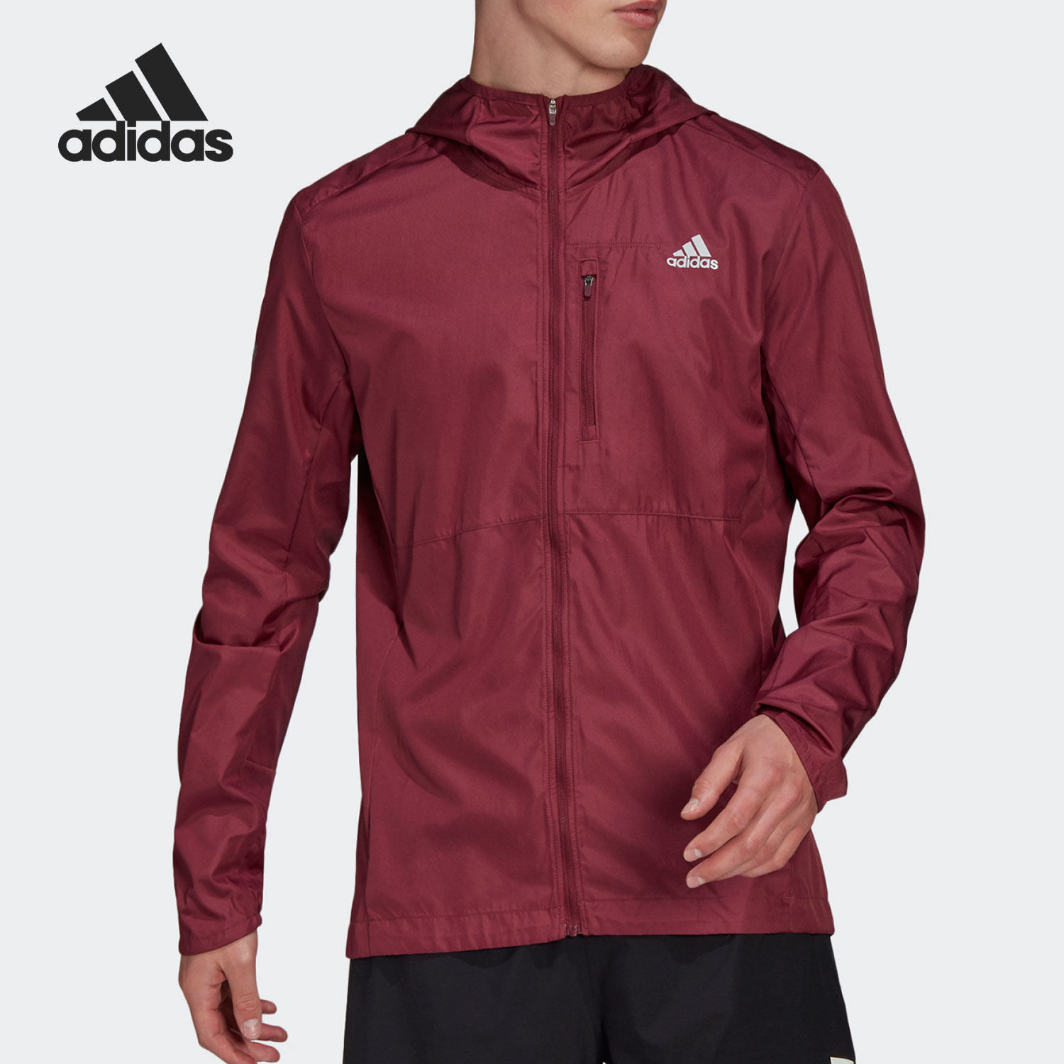 Adidas/阿迪达斯正品2021年夏季新款男子休闲运动外套 H34516