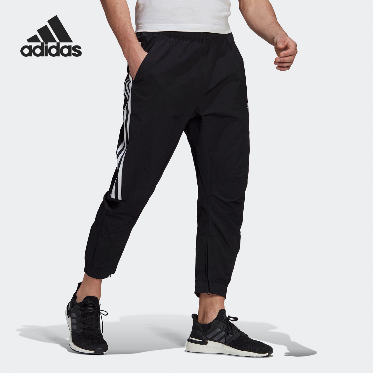 Adidas/阿迪达斯正品3S tape Wov Pt男子运动休闲长裤GM5751