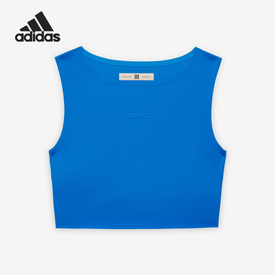 Adidas/阿迪达斯正品新款女士圆领健身透气短款背心IV9292
