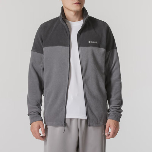 哥伦比亚男士摇粒绒保暖抓绒服