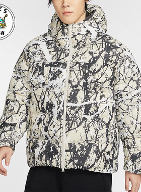 Nike/耐克正品新款男士时尚潮流保暖棉服外套HF0034-104