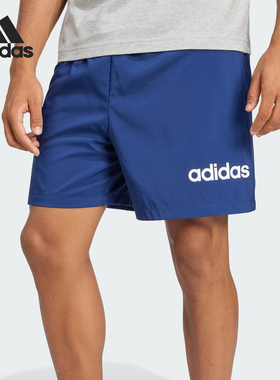 Adidas/阿迪达斯正品M LIN CHELSEA男26夏经典运动透气短裤JE9017
