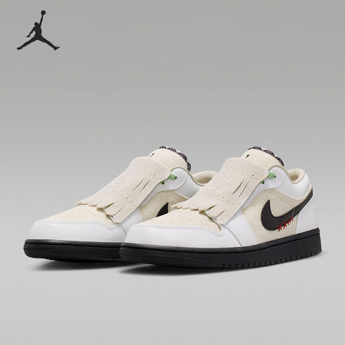 Nike耐克正品Air Jordan 1男款低帮复古透气篮球鞋IW2020-110
