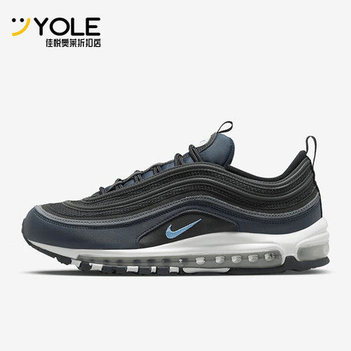 Nike/耐克正品Air Max 97男士气垫缓震复古跑步鞋DQ3955-001