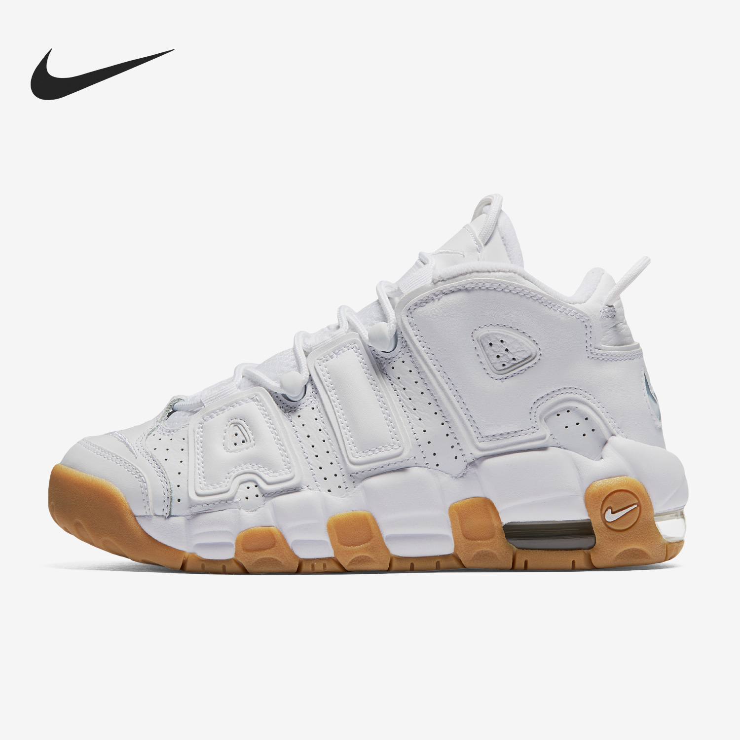 Nike/耐克正品GS女子大童时尚减震轻缓运动篮球鞋415082-101