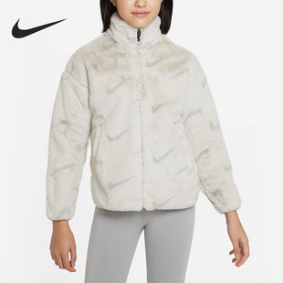 大童毛绒保暖夹克外套DV3252 Sportswear 072 耐克正品 Nike