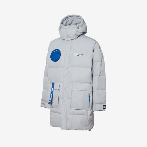 Puma/彪马正品2025男士中长款保暖连帽户外羽绒服532588-71