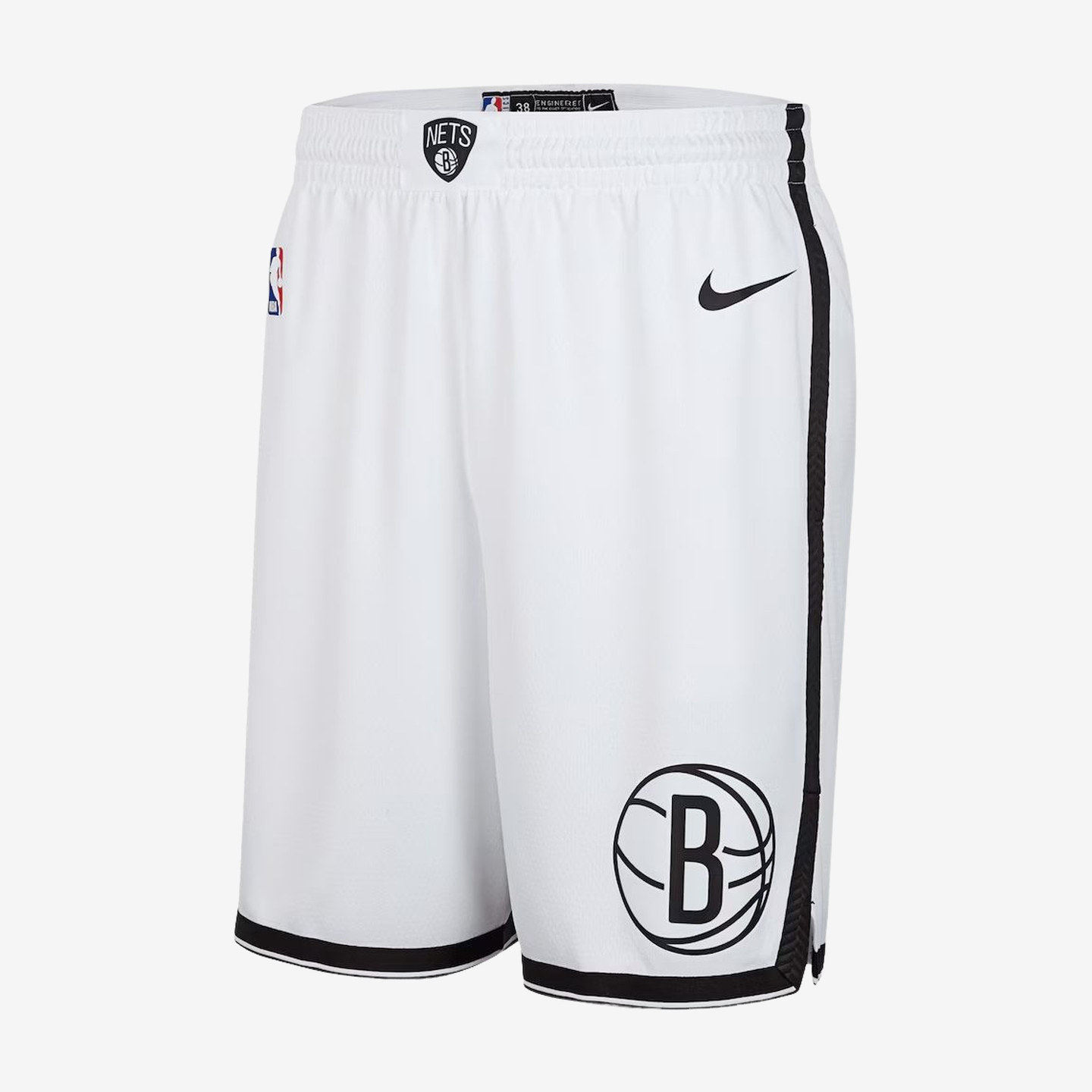 Nike耐克正品NBA篮球松紧中腰运动运动中长裤/短裤FQ4103-100