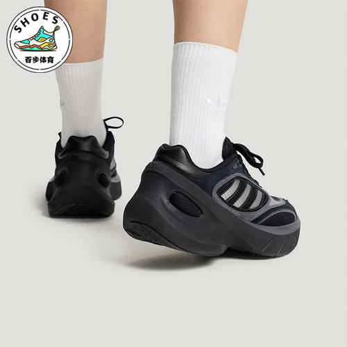Adidas/阿迪达斯正品2026春季款男女系带低帮减震运动鞋KJ2840