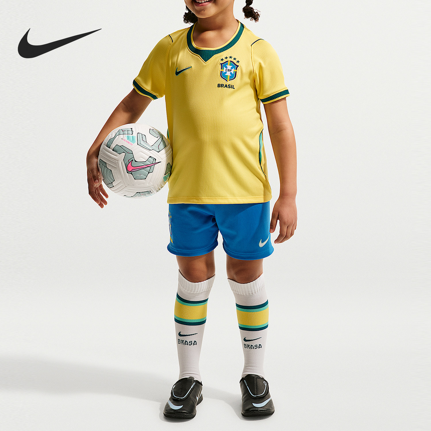 Nike/耐克正品夏季大童三件套短袖短裤经典袜子套装IO8971-724
