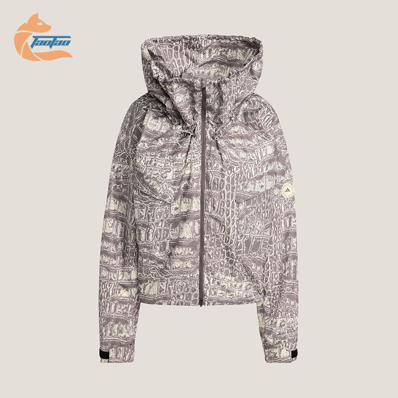 Adidas/阿迪达斯正品ITEM JKTP女士印花保暖宽松梭织外套JX9360