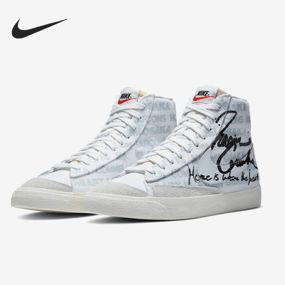 Nike/耐克正品Blazer男女运动休闲轻便高帮板鞋DA5383-100