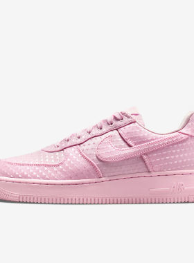 Nike耐克正品Air Force 1女子低帮舒适贴合爱心板鞋IQ9965-601