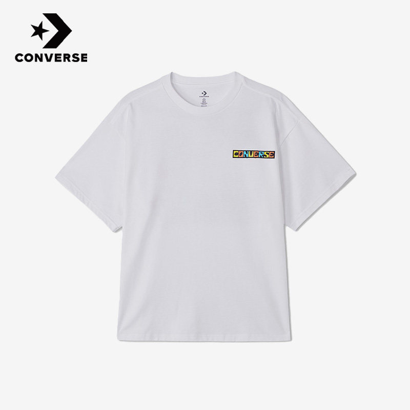 Converse匡威正品夏季新款男女同款休闲运动透气短袖T恤10024728,运动服/休闲服装,运动T恤,淘宝优惠券,粉丝福利购,淘宝优惠卷
