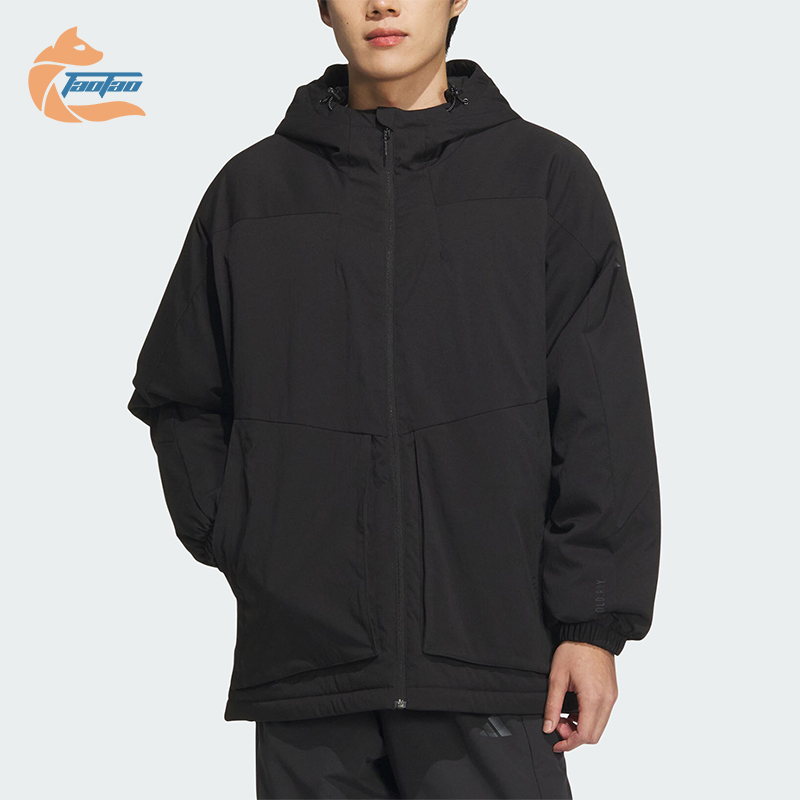 阿迪达斯男士防泼水运动棉服