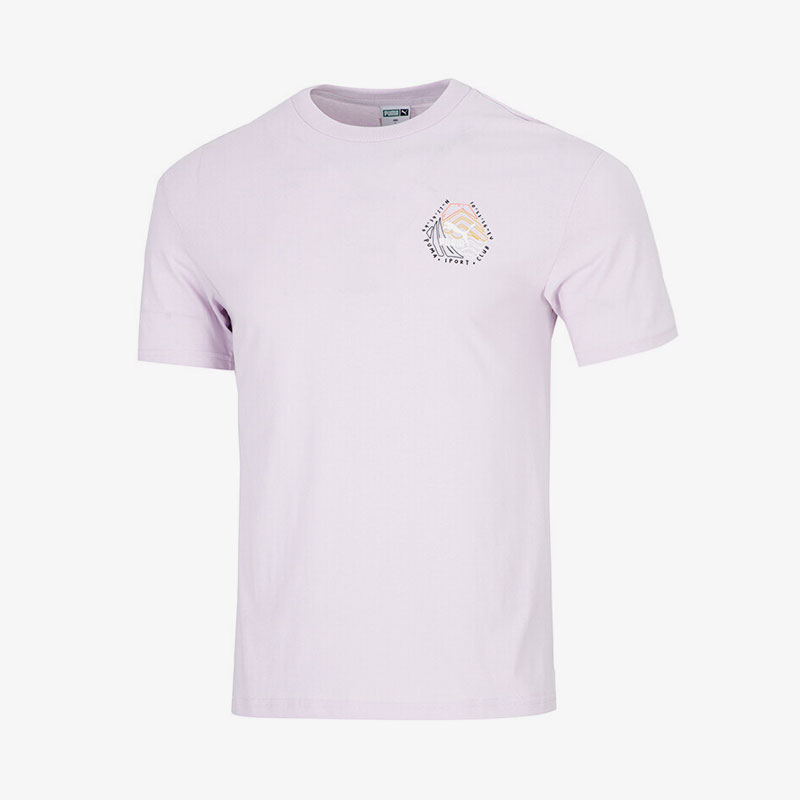 Puma/彪马正品当季新款男子宽松运动休闲短袖T恤535384-17