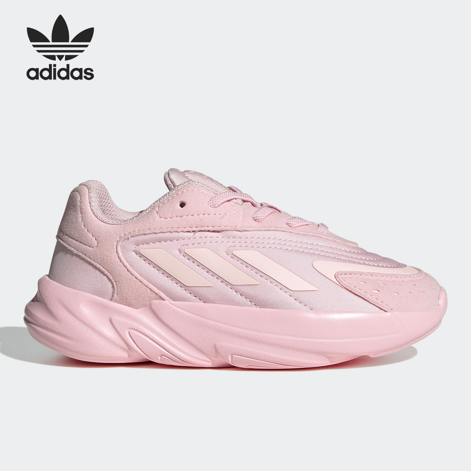 阿迪达斯三叶草儿童休闲运动鞋