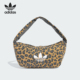 Adidas 三叶草女士豹纹休闲手提运动挎包JX3198 阿迪达斯正品
