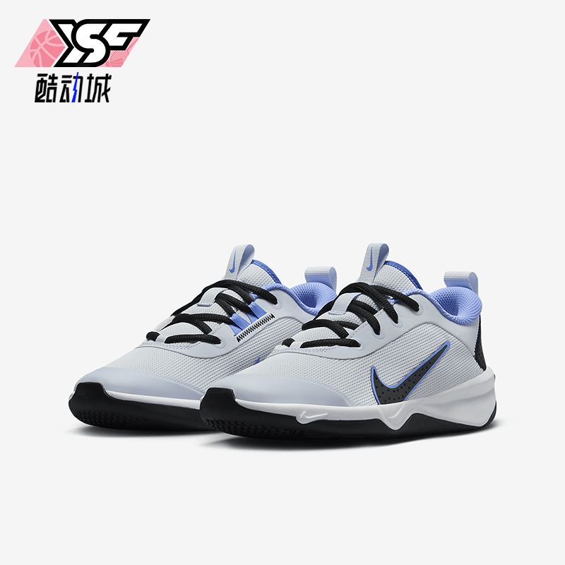 耐克大童耐磨网面缓震透气运动鞋
