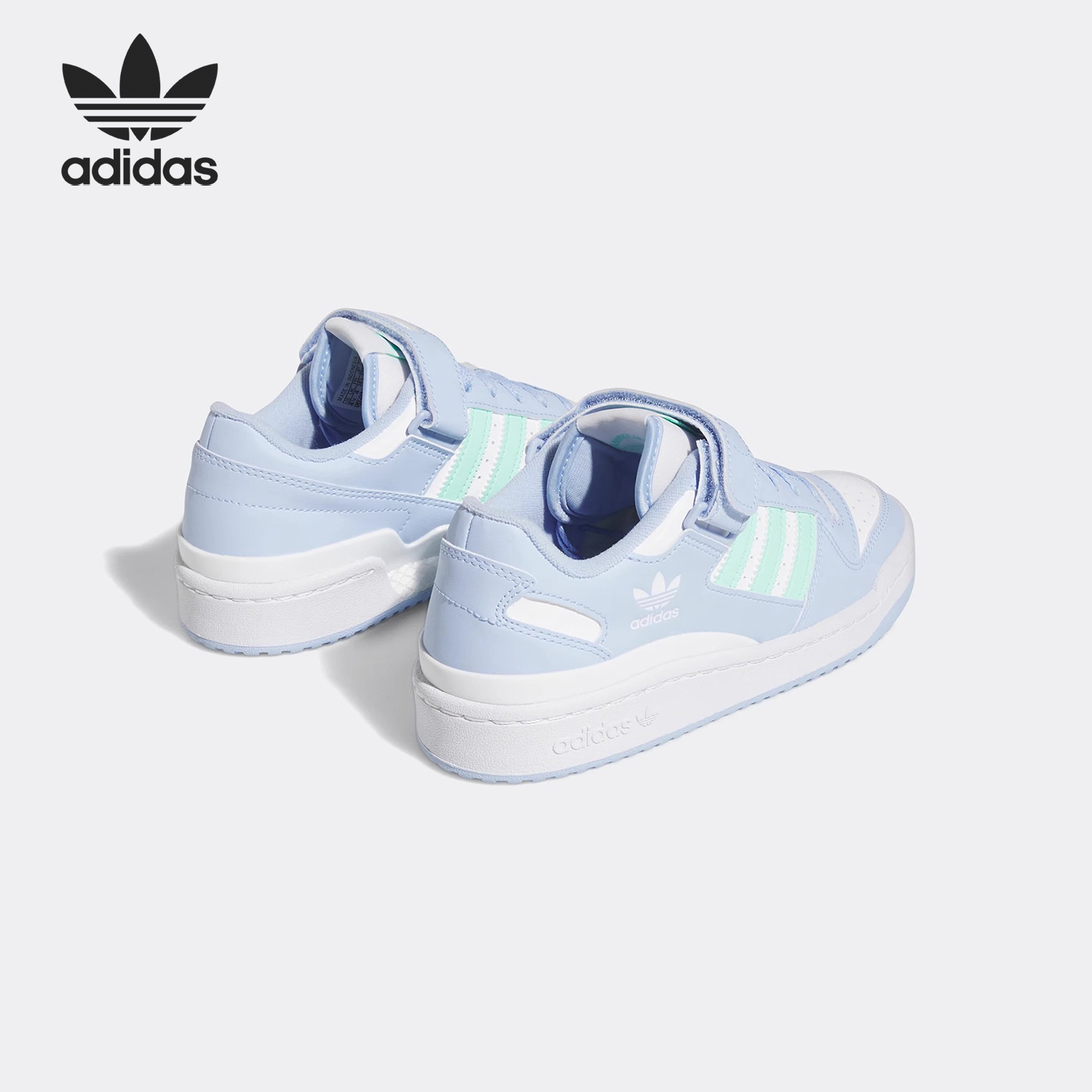 阿迪达斯大童耐磨休闲运动板鞋