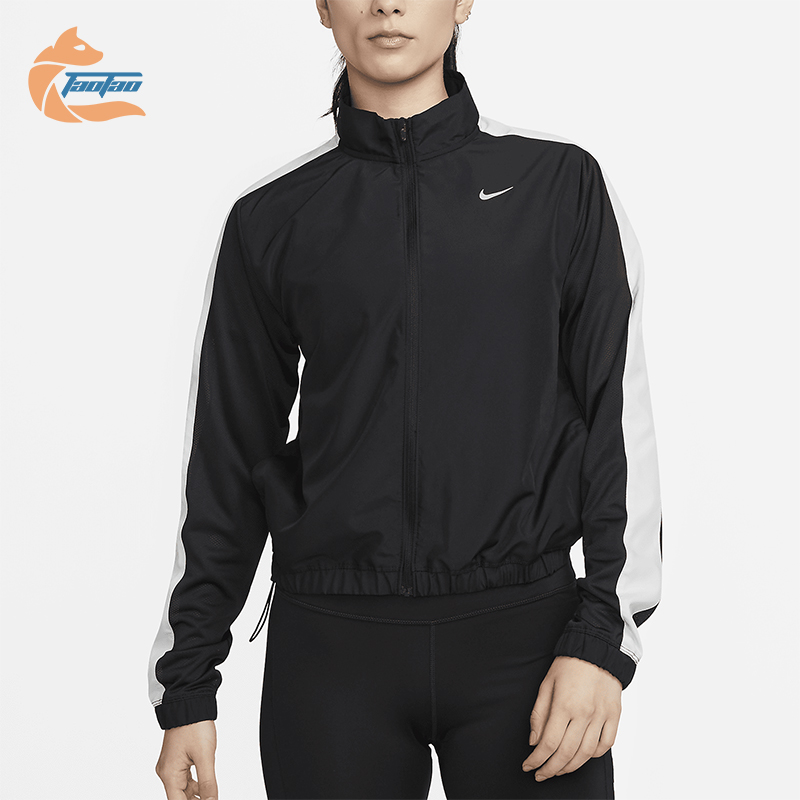 Nike/耐克正品Dri-FIT女士户外跑步立领拼接运动外套DX1038-010