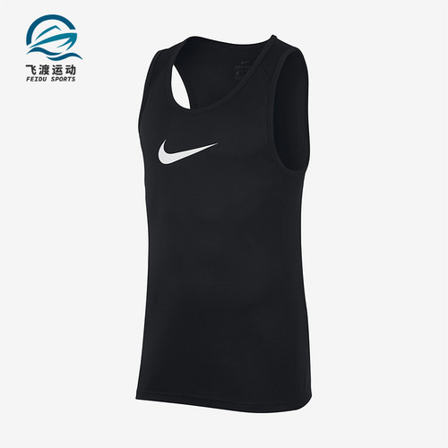 Nike/耐克正品JORDAN空新款黑色运动休闲经典背心T恤AJ1432-010