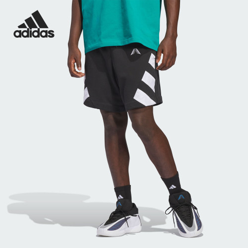 Adidas/阿迪达斯正品爱德华兹系列新款男篮球经典运动短裤JZ6996