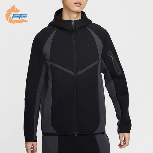 Nike/耐克正品Tech Windrunner男士休闲连帽拼接外套IF1326-010